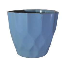 Crystal Cut Ceramic Pot